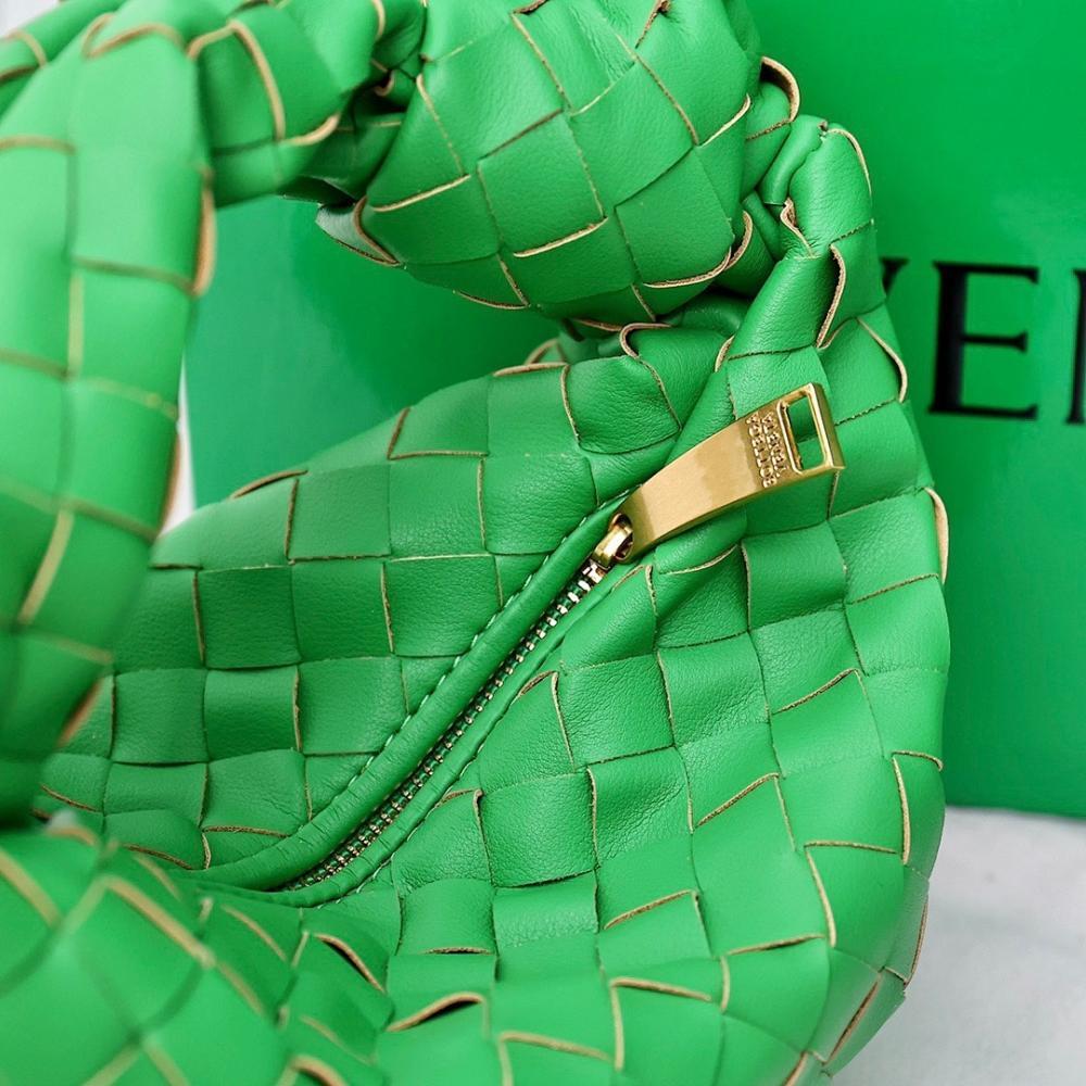 Modern Woven Lambskin Top Handle Bag 23x28x8cm