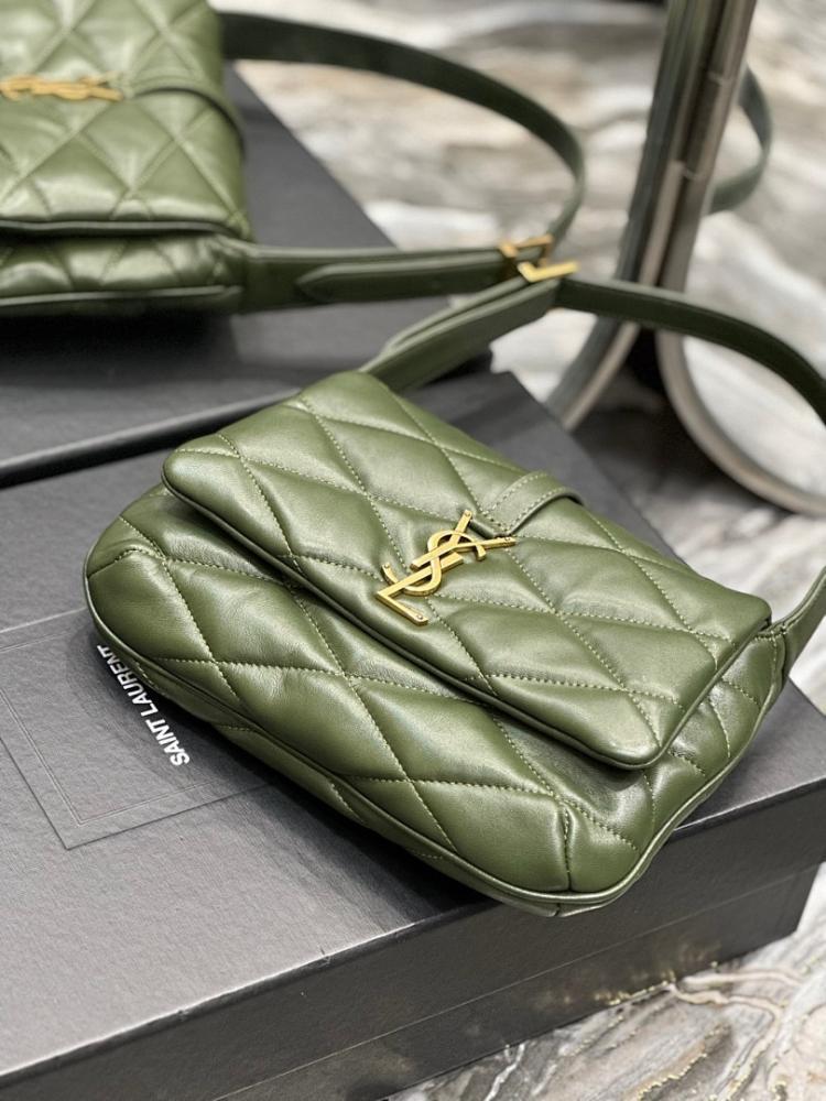 Classic Modern Quilted Leather Shoulder Bag 24x18x5.5cm