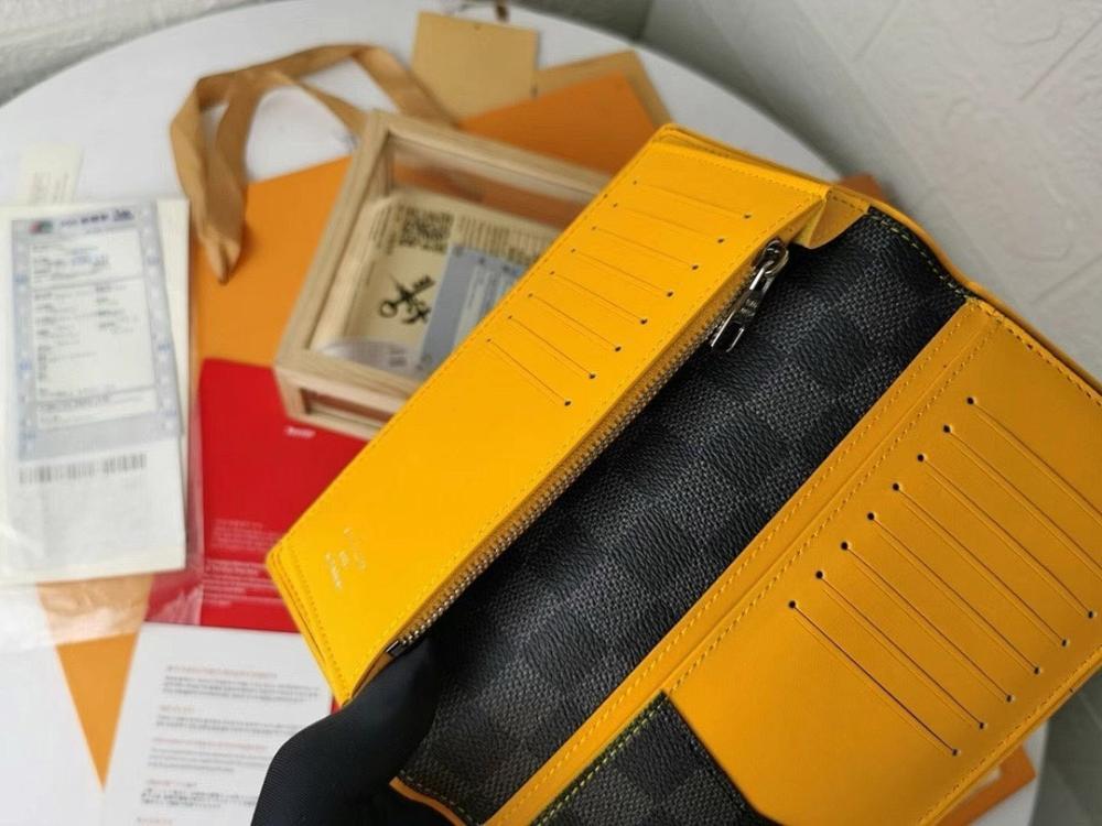 Modern Elegant Leather Wallet 10x19x2cm