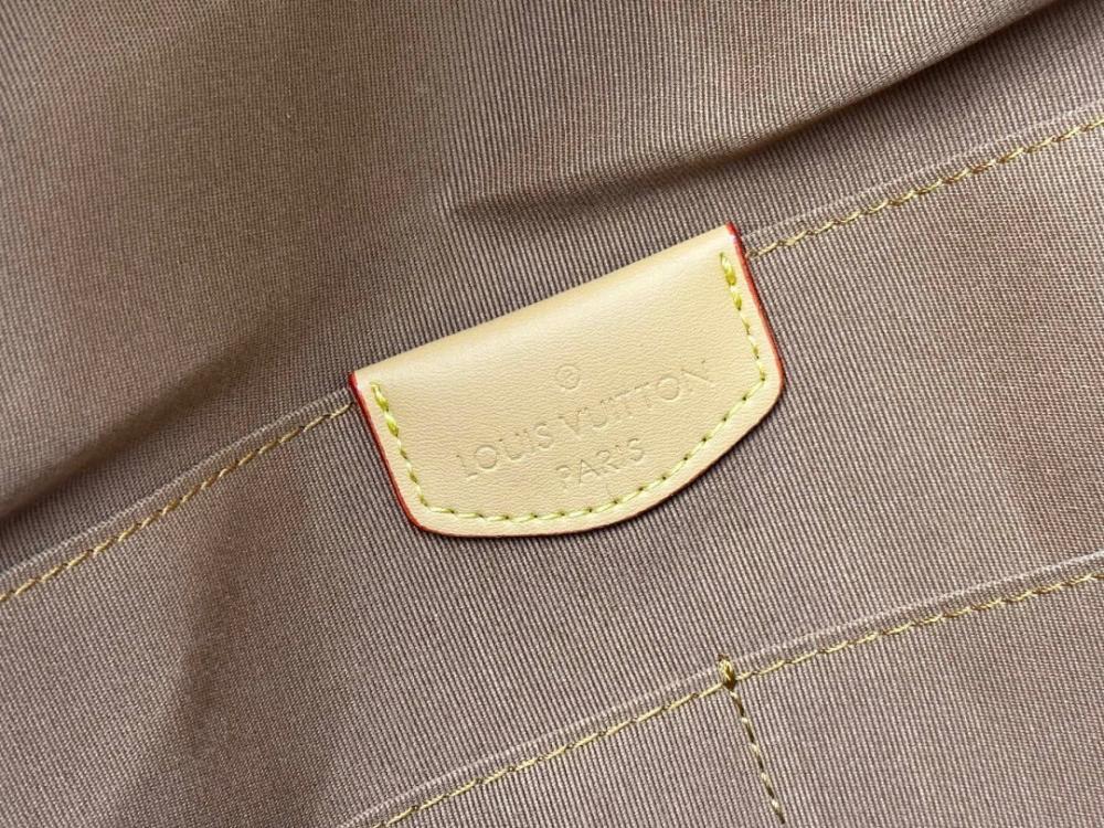 Modern Monogram Leather Top Handle Bag