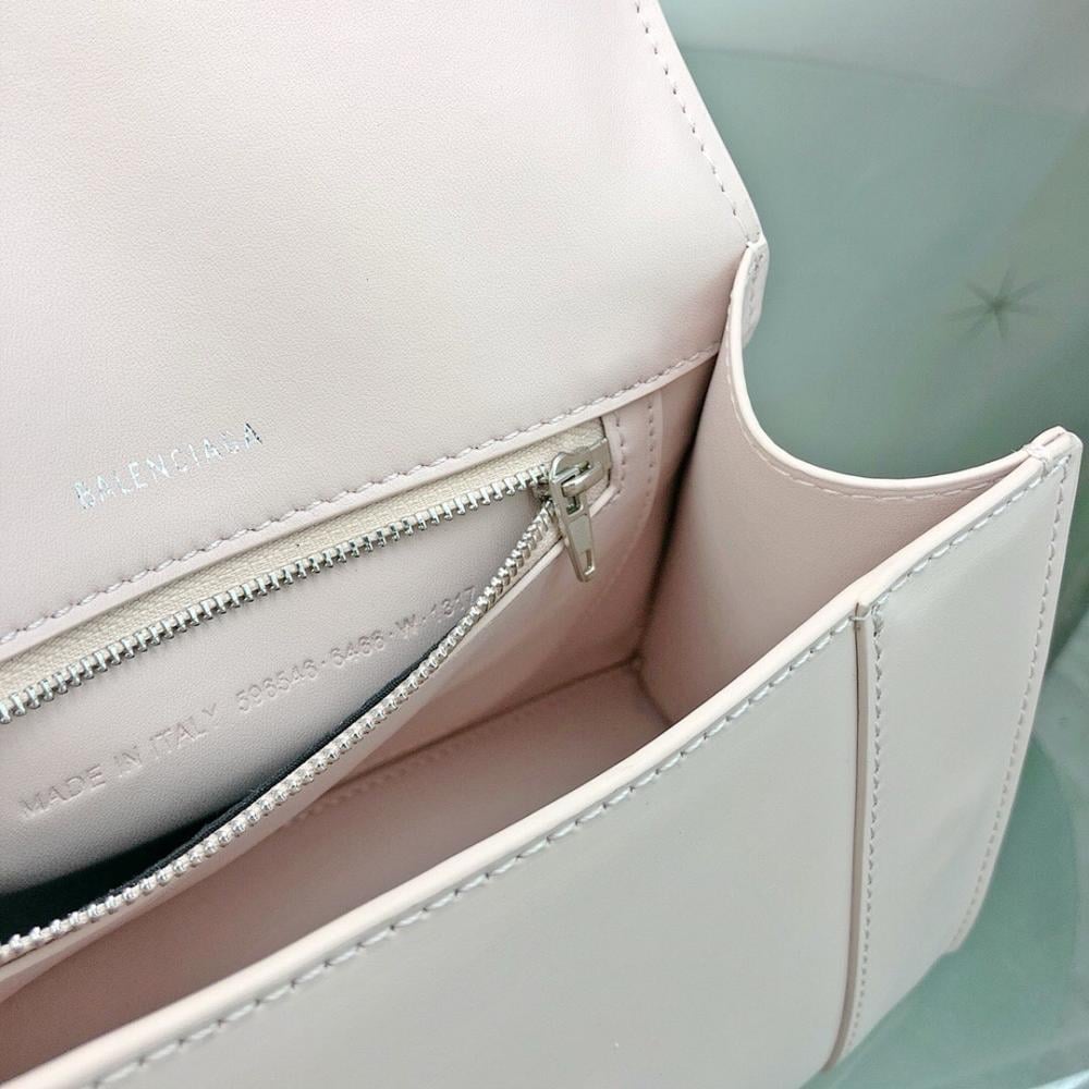 Stylish Leather Top Handle Bag 23x24x10cm