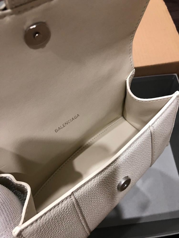 Modern Stylish Leather Top Handle Bag 19x8x21cm
