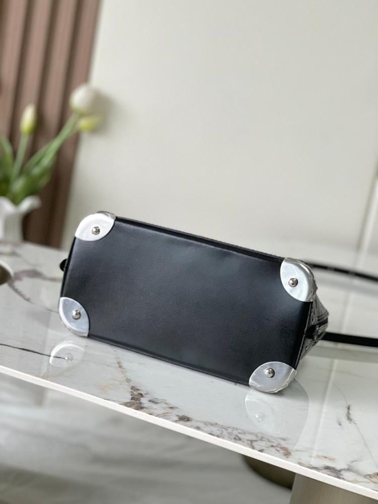 Alma Monogram Leather Crossbody Bag Style 160344635
