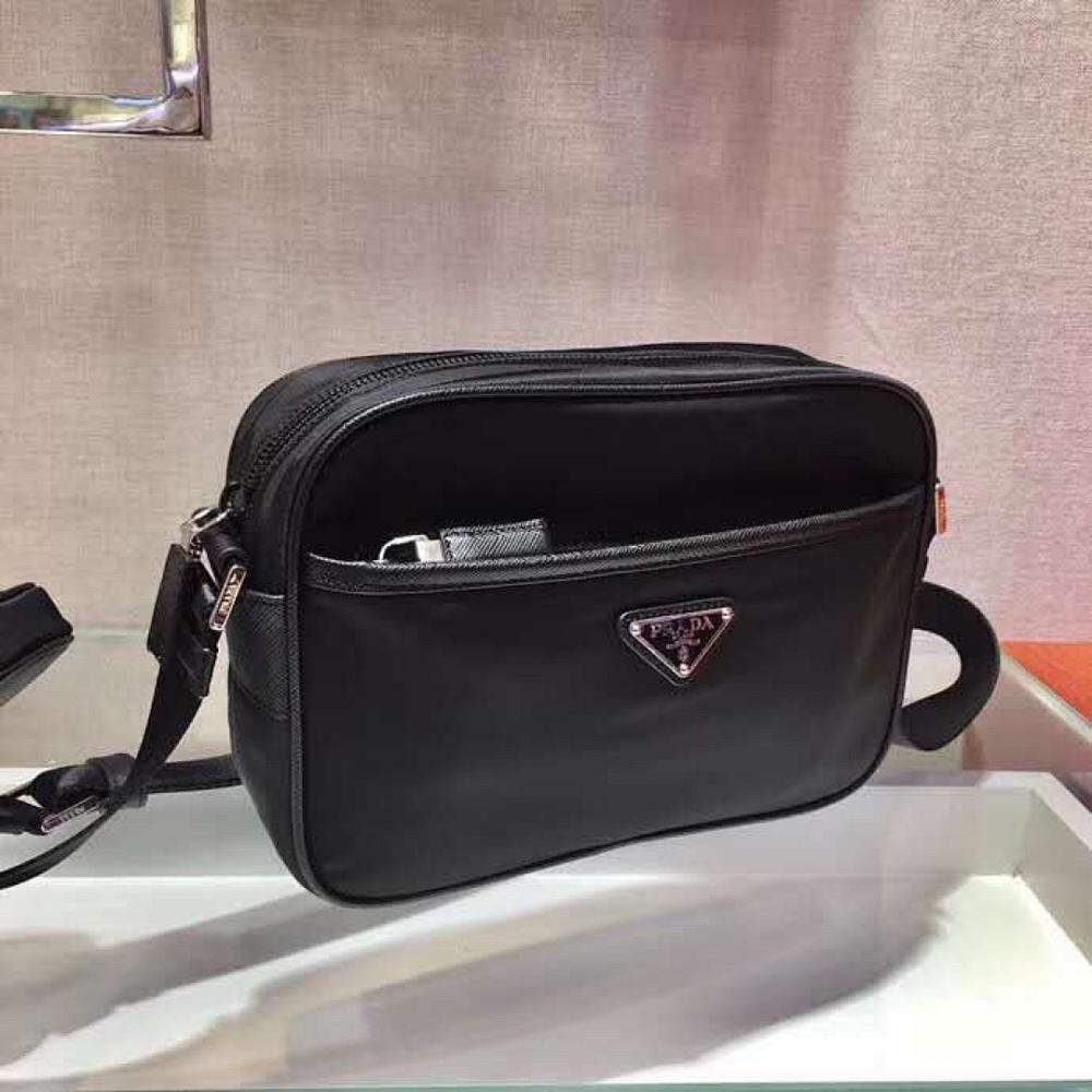 Classic Saffiano Leather Crossbody Bag