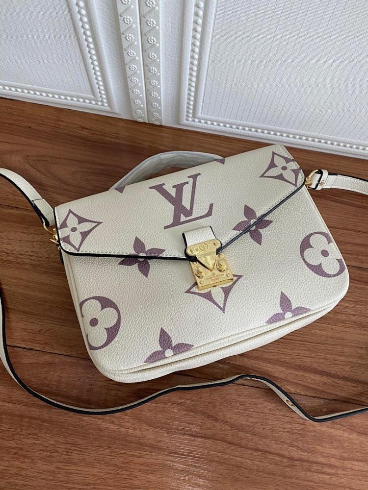 Modern Elegant Leather Shoulder Bag 25x19x7cm