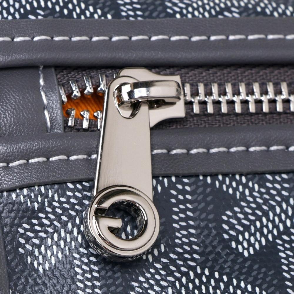 Modern Black Leather Shoulder Bag Black/Brown