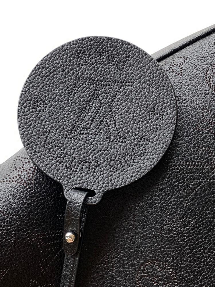 Modern Elegant Monogram Leather Shoulder Bag 28x25x8cm
