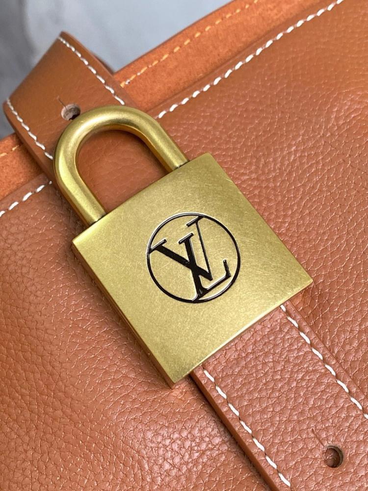 Luxury Stylish Leather Shoulder Bag 47x30x14cm