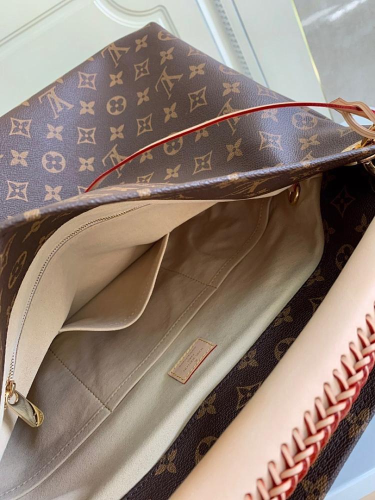Stylish Gold Leather Top Handle Bag 46x32x24cm