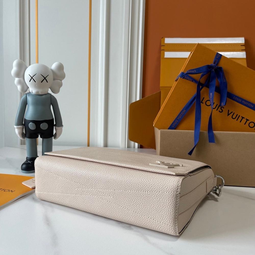 Modern Elegant Leather Top Handle Bag 28x24x10cm
