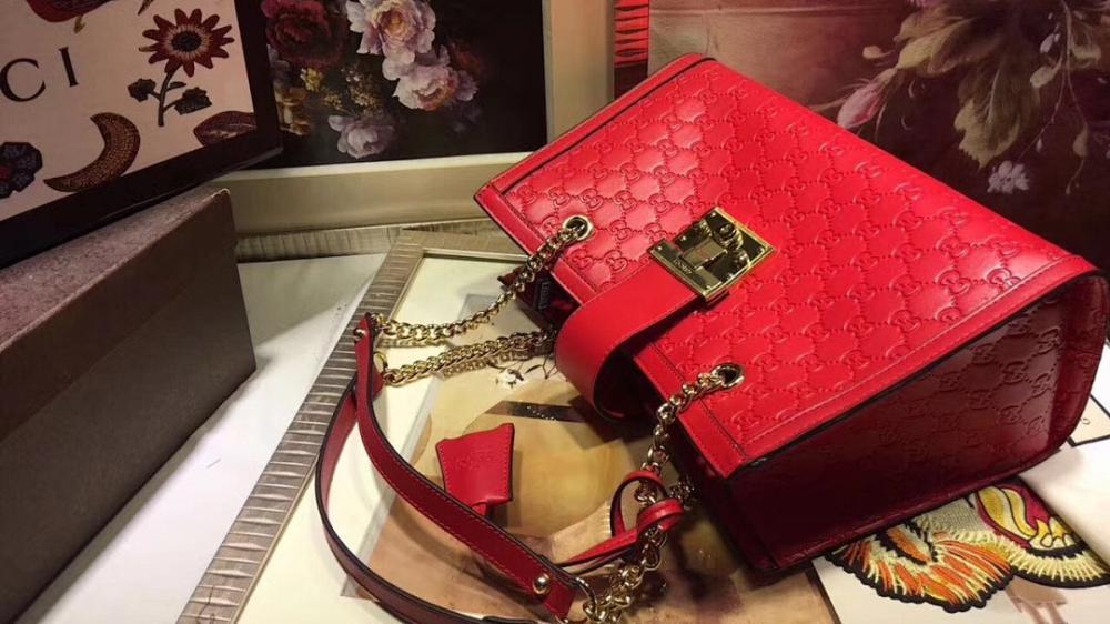 Elegant Stylish Gold Leather Bucket Bag