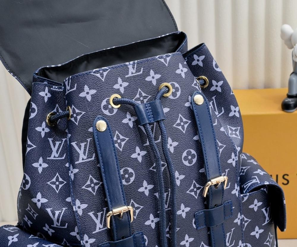 Stylish Blue Denim Backpack