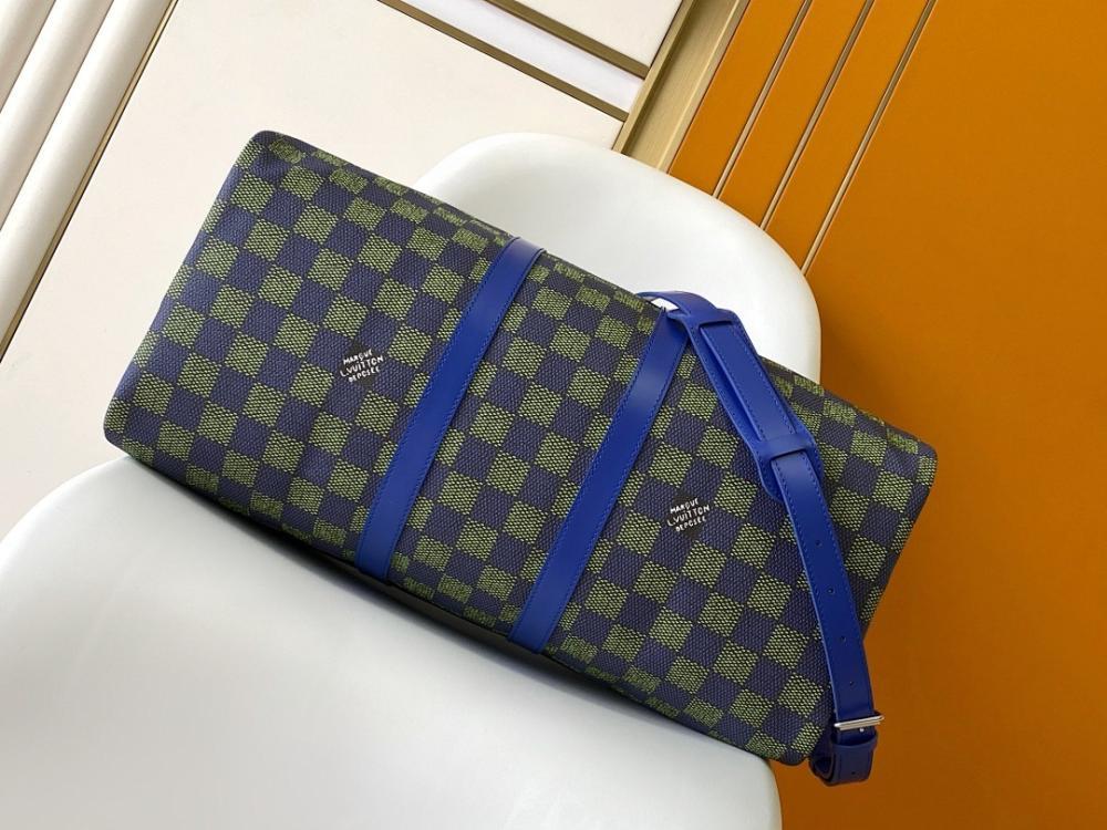 Modern Monogram Leather Shoulder Bag