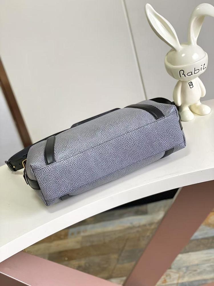 Luxury Refined Leather Crossbody Bag 38x15x15cm