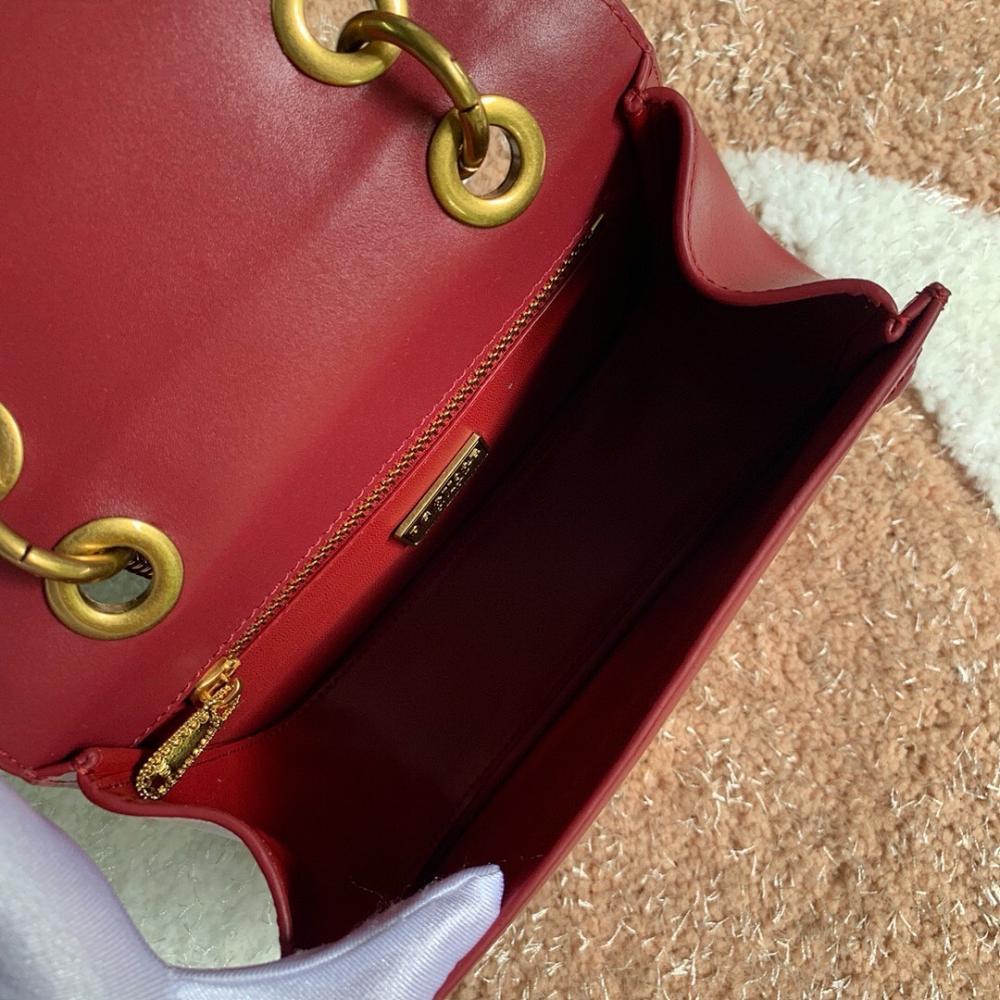 Stylish Calfskin Top Handle Bag