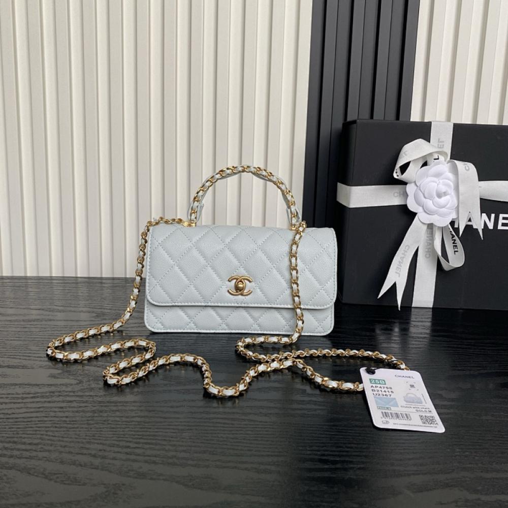 Leather Top Handle Bag Style 1649713040