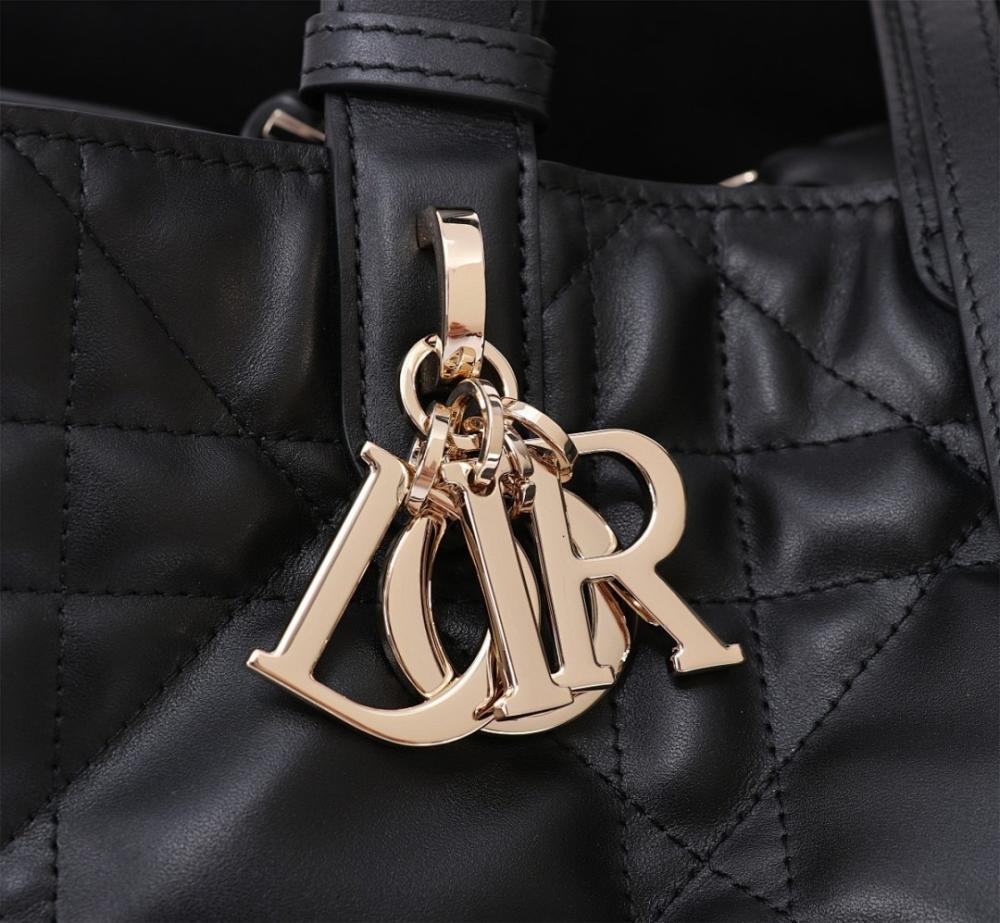 Luxury Stylish Black Calfskin Top Handle Bag