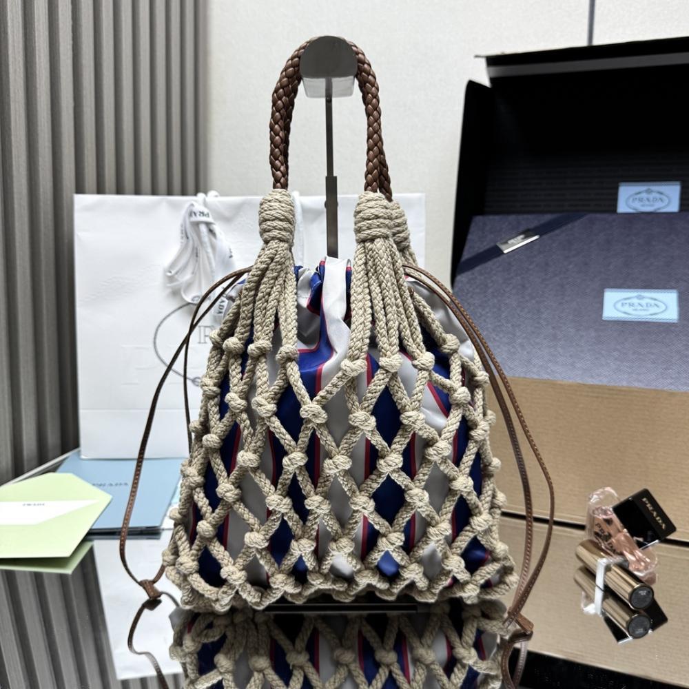 Woven Top Handle Bag Style 465237426