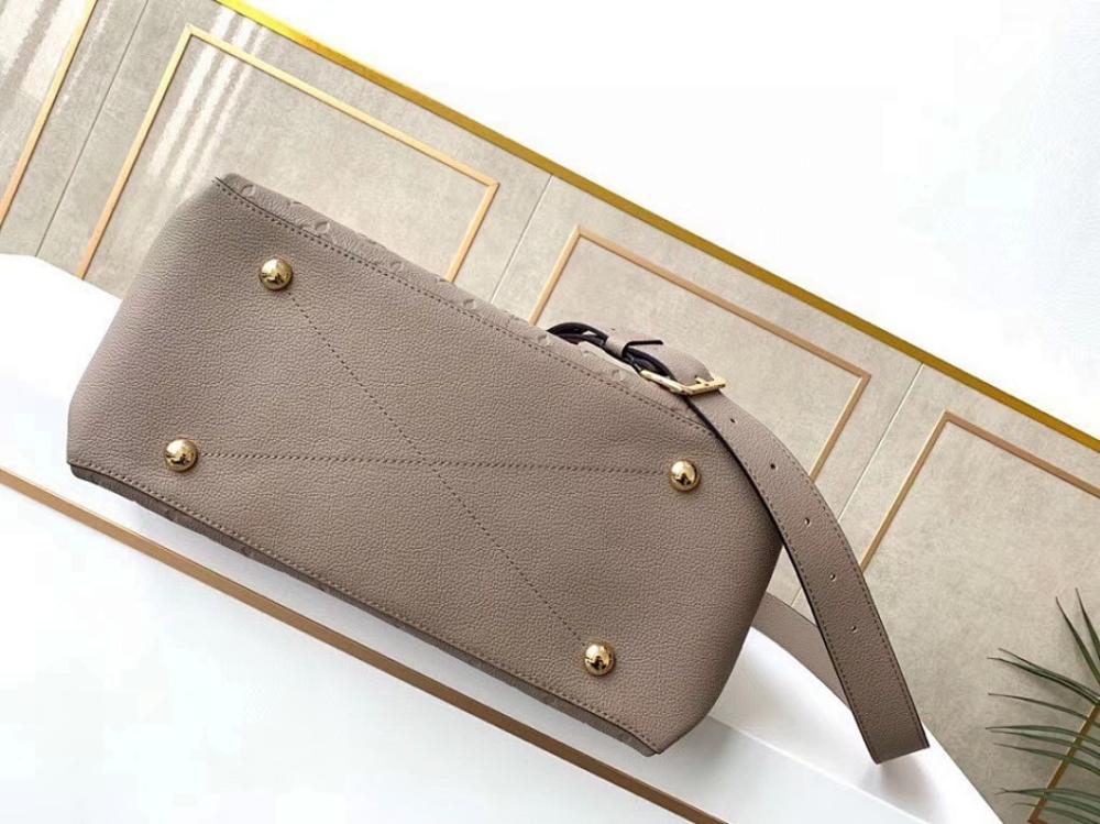 Modern Refined Woven Leather Top Handle Bag 33x30x16cm
