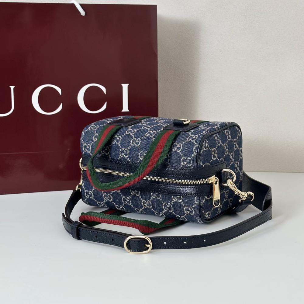 Practical Denim Shoulder Bag