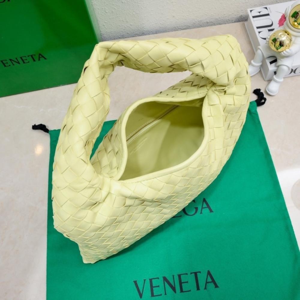 Woven Leather Top Handle Bag Style 389670869