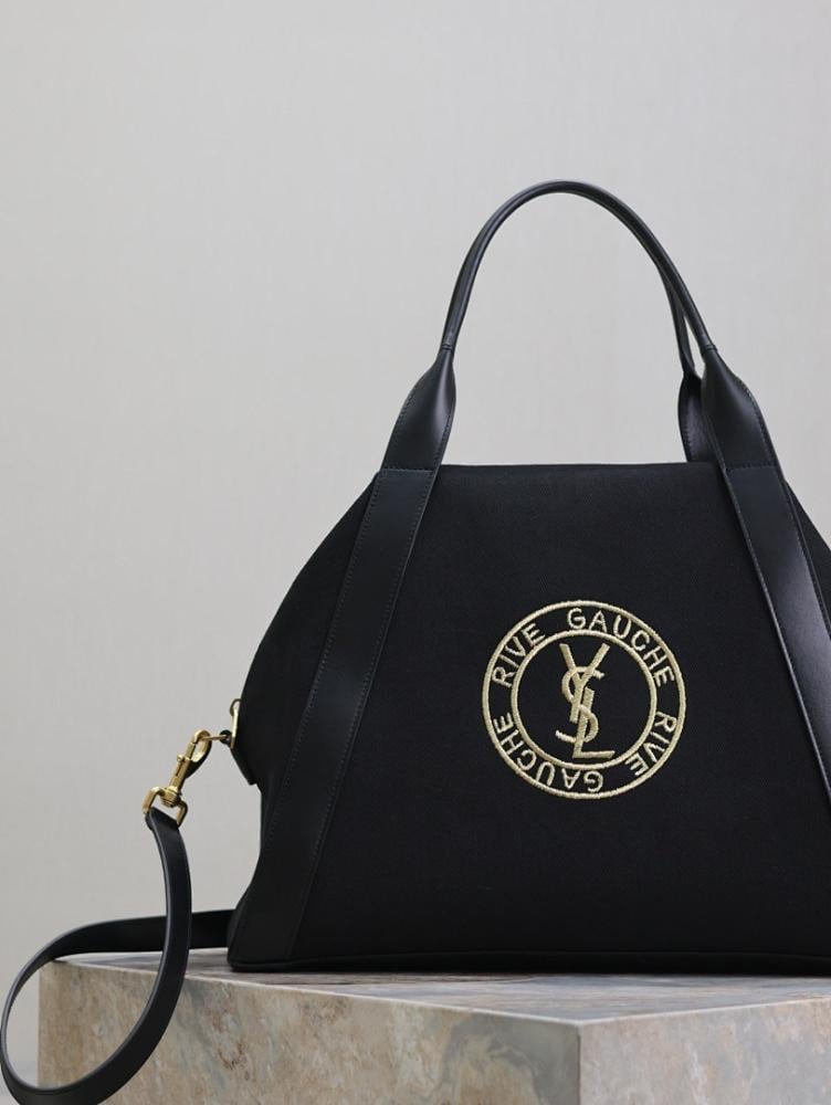 Elegant Embroidered Leather Top Handle Bag