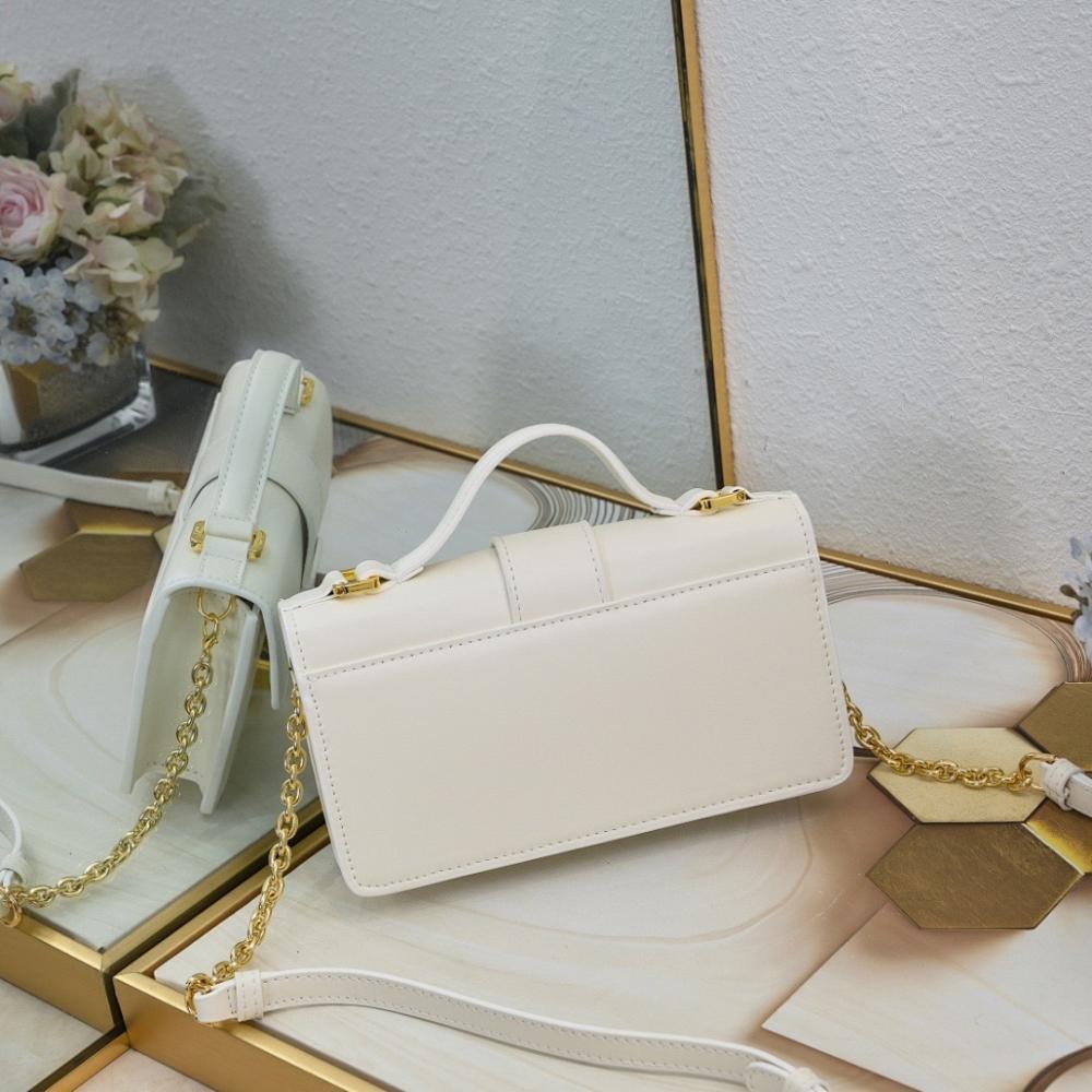 Elegant Leather Crossbody Bag 20x10x4cm