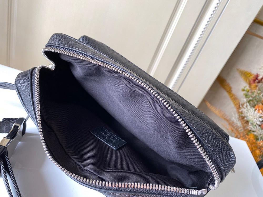 Stylish Refined Canvas Top Handle Bag 21x17x5cm