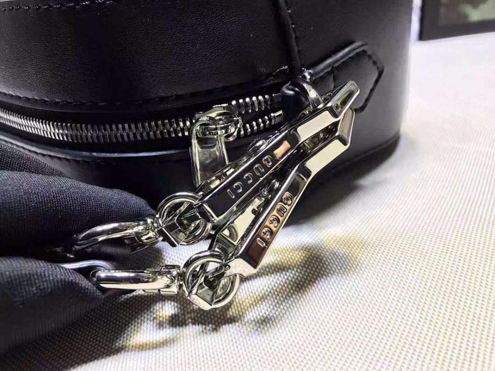 Stylish Black Nylon Crossbody Bag