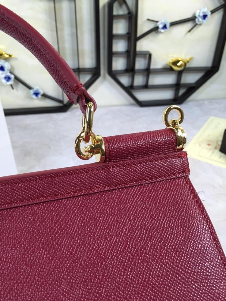 Luxury Premium Leather Shoulder Bag 24x19x13cm