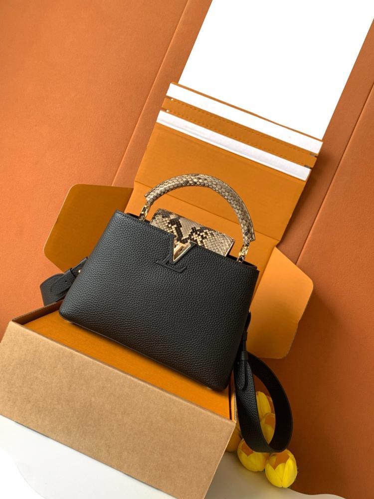 Gold Leather Top Handle Bag Style 1962919022