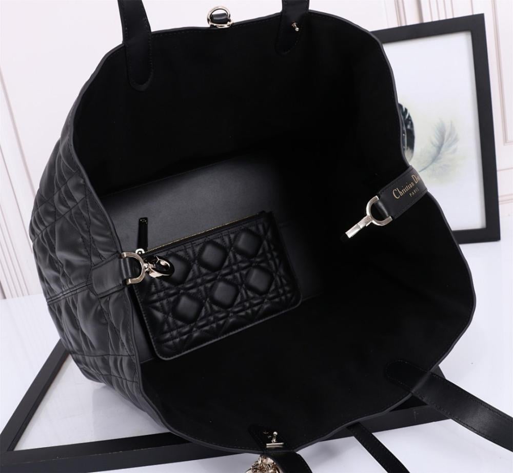 Luxury Stylish Black Calfskin Top Handle Bag