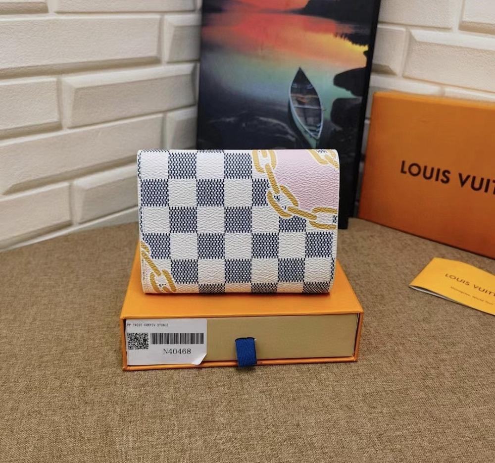 Classic Luxury Blue Leather Wallet
