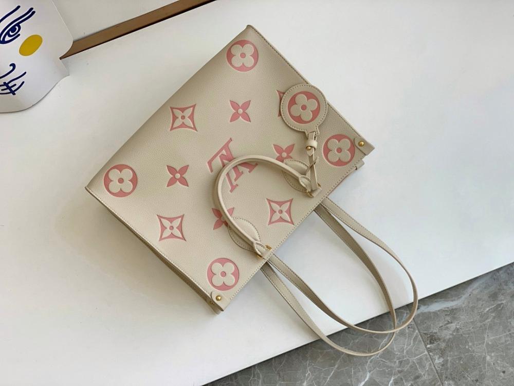 Elegant Refined Leather Shoulder Bag 35x27x14cm