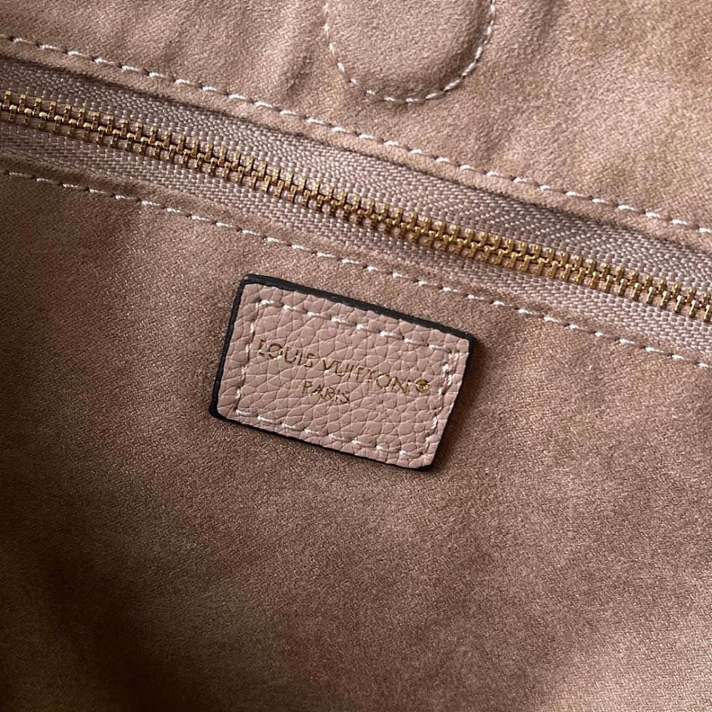 Modern Stylish Monogram Leather Shoulder Bag 34x20x13cm