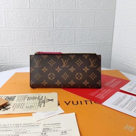 Luxury Stylish Gold Canvas Wallet
