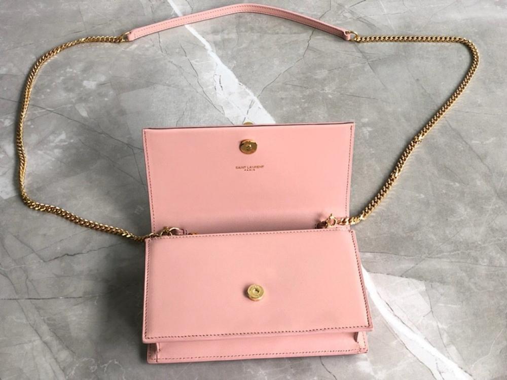 Elegant Leather Top Handle Bag 19x12.5x4cm