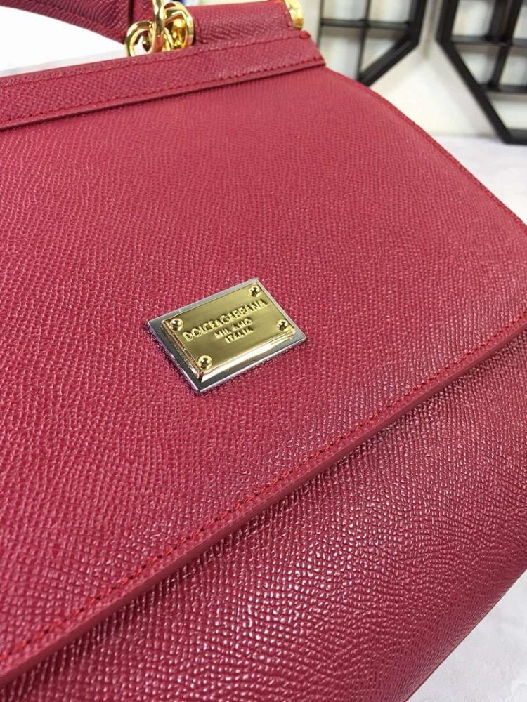 Luxury Premium Leather Shoulder Bag 24x19x13cm