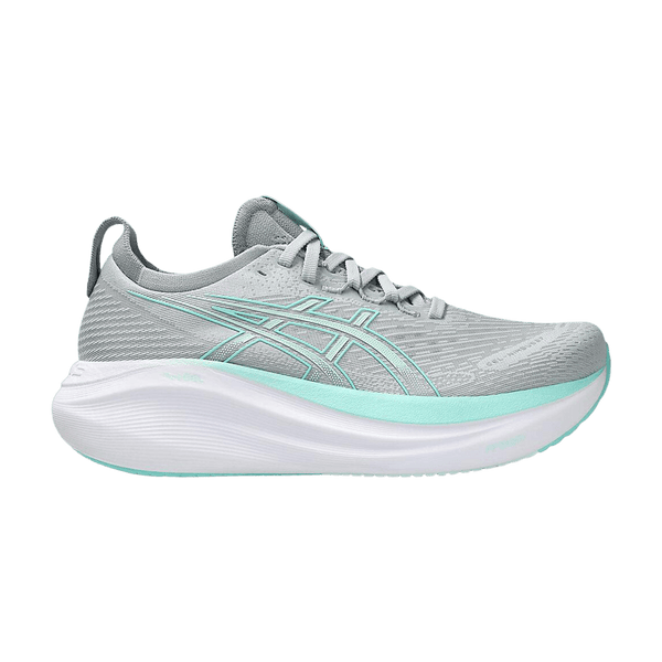 Wmns Gel Nimbus 27 'Piedmont Grey Illuminate Mint'