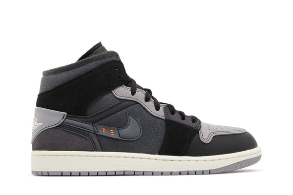 Air Jordan 1 Mid SE Craft 'Inside Out - Black'