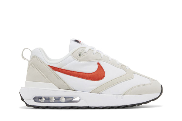 Wmns Air Max Dawn 'Light Bone Picante Red'