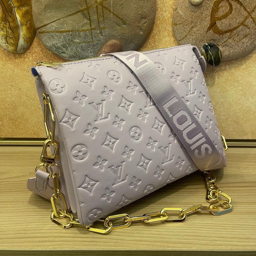 Baguette Brown Leather Shoulder Bag 26x20x12cm Style 718557050