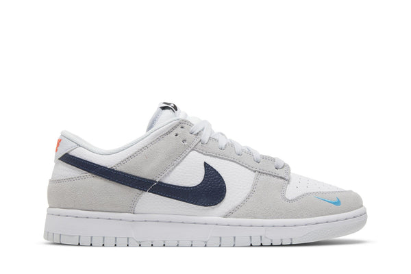 Dunk Low 'Mini Swoosh - Football Grey Midnight Navy'