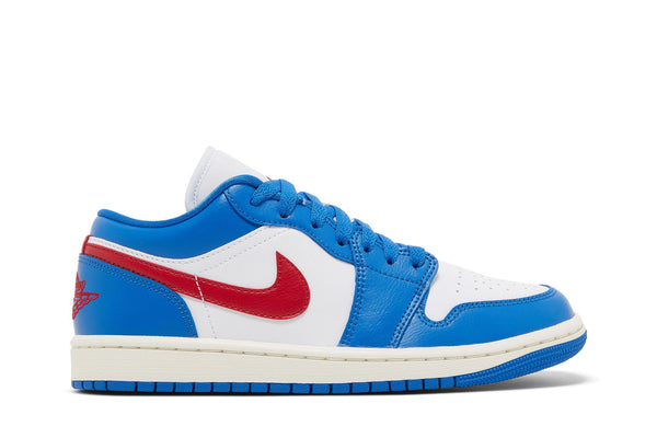 Wmns Air Jordan 1 Low 'Sport Blue Gym Red'