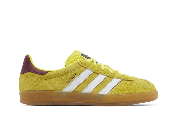 Wmns Gazelle Indoor 'Bright Yellow Burgundy'