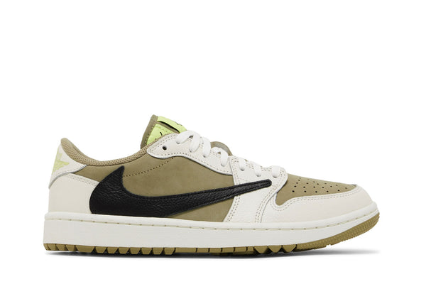 Travis Scott x Air Jordan 1 Low Golf 'Neutral Olive'