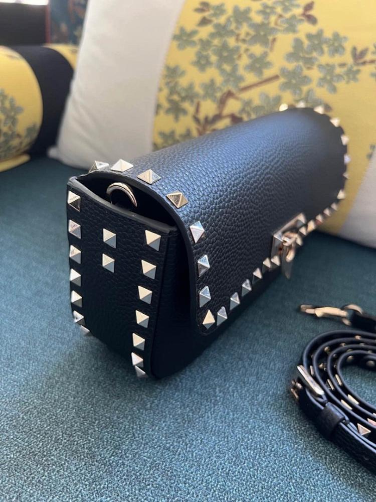 Modern Calfskin Top Handle Bag