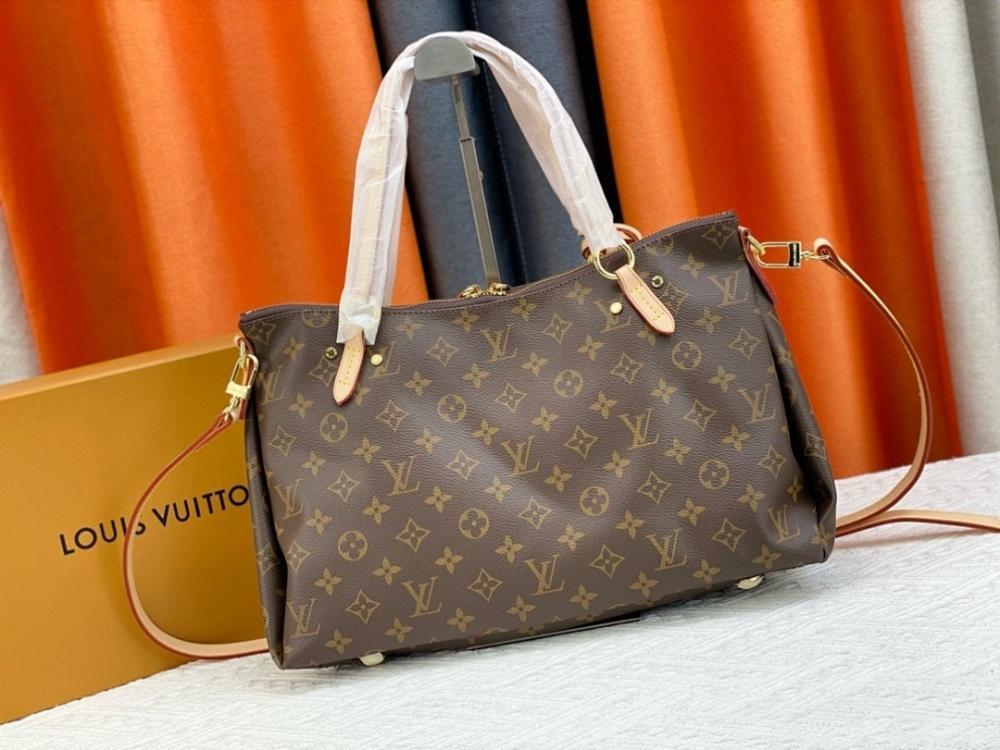 Italian-Inspired Elegant Leather Top Handle Bag 35x24x14cm