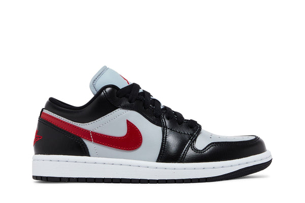 Wmns Air Jordan 1 Low 'Wolf Grey Gym Red'