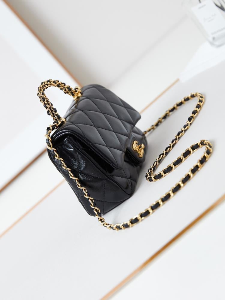 Leather Top Handle Bag Style 1455642708